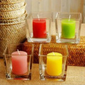 Haonai good quality glass tumblers for candle holder